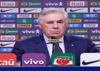 Ancelotti indica que Neymar estará preparado para Brasil x Escócia na Copa.