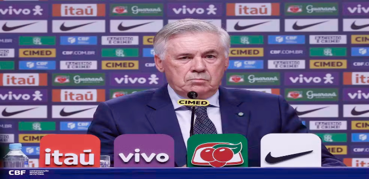 Ancelotti indica que Neymar estará preparado para Brasil x Escócia na Copa.