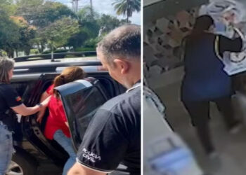 Professora de 49 anos foi presa preventivamente após agredir um menino de 4 anos com uma pilha de livros em escola de educação infantil. Criança sofreu lesões graves e trauma emocional.