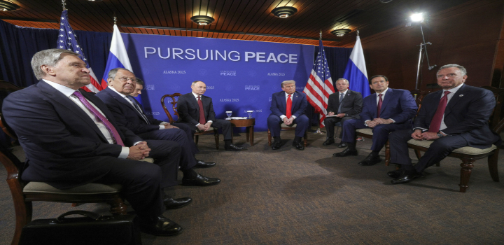 Encontro histórico entre Putin e Trump no Alasca discute a crise ucraniana, a cooperação bilateral e abre caminho para possível acordo de paz.