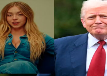 Donald Trump comemora a suposta filiação da atriz Sydney Sweeney ao Partido Republicano, em meio à controvérsia envolvendo uma campanha de jeans acusada de promover valores eugenistas.