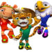 A Fifa revelou os mascotes da Copa de 2026: Maple (alce do Canadá), Zayu (onça-pintada do México) e Clutch (águia-americana dos EUA), destacando a cultura e o espírito de cada nação anfitriã.