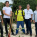 Praia de Geribá, em Búzios, recebe mutirão de limpeza e plantio de restinga durante a 5ª etapa da Taça Brasil de Surfe da CBSurf, promovendo conscientização ambiental e participação da comunidade.