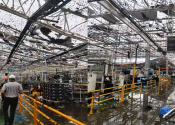 Após tempestade que destruiu mais de 90% da fábrica de motores em Porto Feliz (SP), a Toyota suspendeu a produção em todo o Brasil e adiou o lançamento do Yaris Cross, sem prazo para retomada das operações.