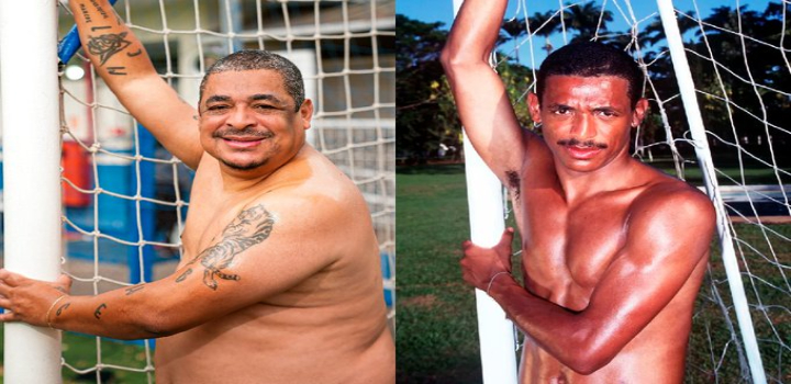 Ex-jogador Vampeta anunciou novo ensaio nu, previsto para quinta (2). Em 1999, quando atuava pelo Corinthians, posou para a “G Magazine”, em edição histórica.