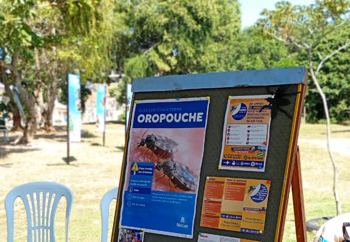 Ações alertam para riscos da febre oropouche em gestantes e reforçam medidas de proteção contra mosquitos.
