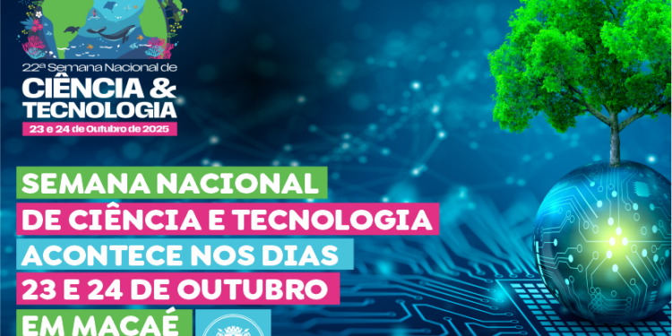 Semana Nacional de Ciência e Tecnologia ocorre dias 23 e 24 em Macaé com foco na cultura oceânica.
