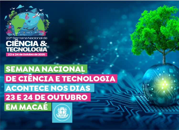 Semana Nacional de Ciência e Tecnologia ocorre dias 23 e 24 em Macaé com foco na cultura oceânica.
