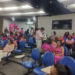 Macaé promove evento do Outubro Rosa com palestras e atividades de saúde para servidoras da Vigilância Ambiental.