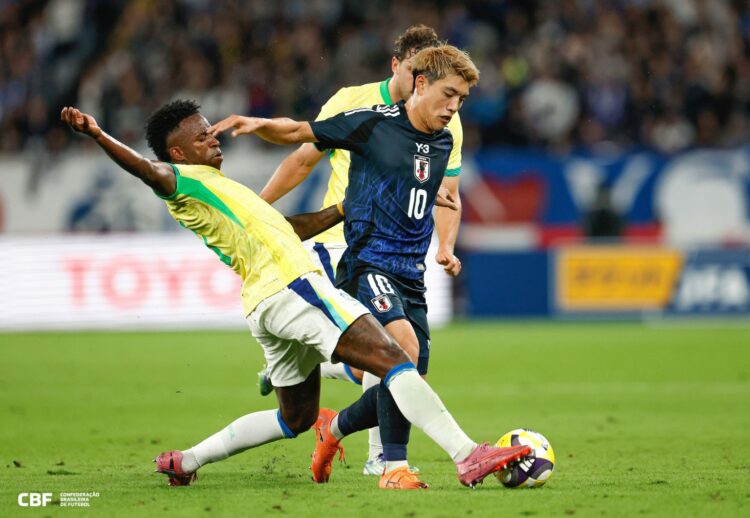 Jogo histórico: Japão vence o Brasil pela primeira vez após reviravolta no segundo tempo.