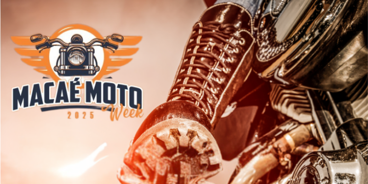 Macaé Moto Week 2025 acontece de 10 a 12 de outubro no Parque Latiff Mussi, com 17 bandas, exposição de motos, praça de alimentação e arrecadação solidária. Entrada gratuita.