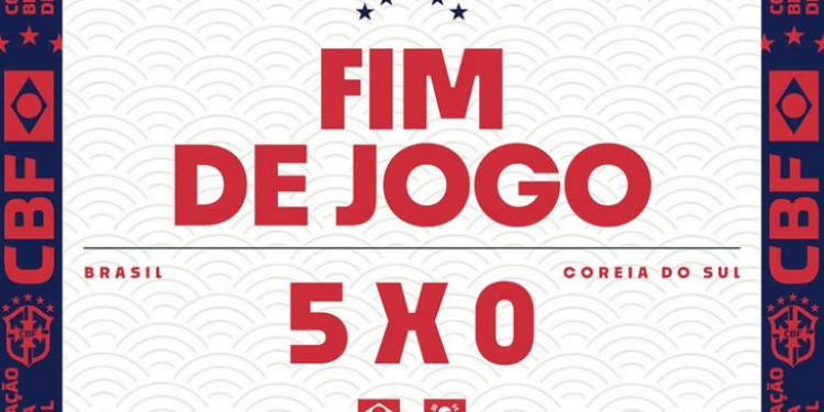 Com show do quarteto ofensivo, Brasil vence Coreia do Sul por 5 a 0 em amistoso em Seul. Estêvão marca dois gols e equipe mostra evolução sob Carlo Ancelotti.
