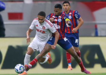 Esquadrão vence Internacional com gol de Willian José e sobe para 5ª colocação