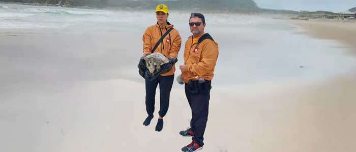 Ações da Guarda Ambiental de Cabo Frio salvam animais marinhos e silvestres
