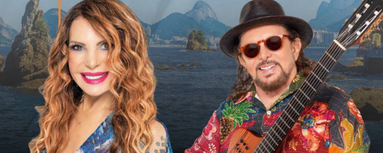 Elba Ramalho e Geraldo Azevedo se apresentam no Circuito 4 Estações da Música em Niterói. O show gratuito acontece na Praia de São Francisco, dia 19 de outubro, às 18h.
