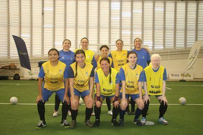 Pela primeira vez, o Brasil participa da Copa do Mundo Feminina de Futebol de Cegas, de 5 a 11 de outubro na Índia. Equipe enfrenta Índia, Inglaterra e Polônia no Grupo A.
