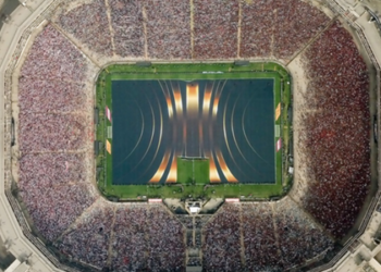 Estádio Monumental U, em Lima, palco da final da Libertadores entre Palmeiras e Flamengo.