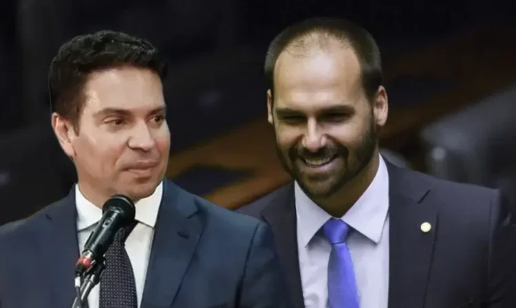 Alexandre Ramagem reaparece nos Estados Unidos após ser liberado. Vídeo divulgado nas redes mostra reencontro com a família.