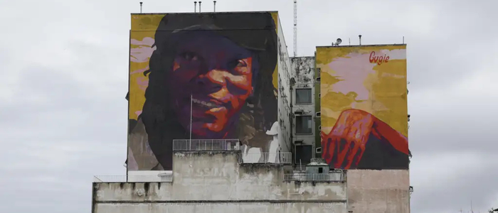 Mural dedicado a Milton Nascimento transforma paisagem cultural da Lapa
