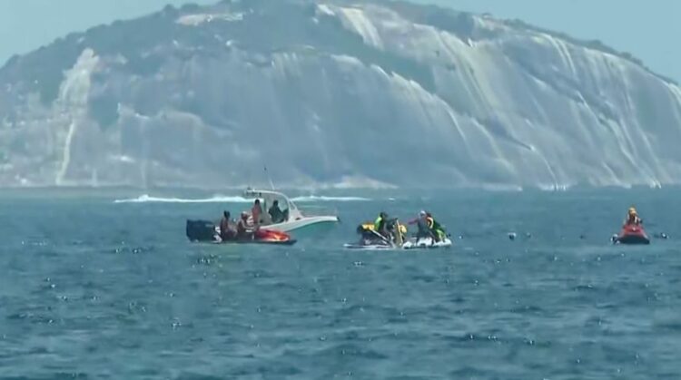 Queda de aeronave em Copacabana mobilizou bombeiros e terminou com uma vítima fatal.