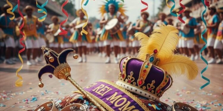 Concurso do Rei Momo anima o Dia do Samba na cidade.