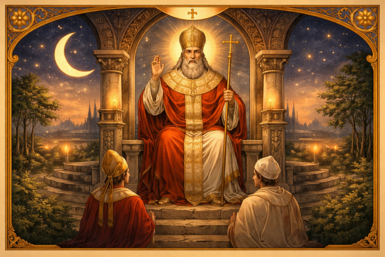 O Hierofante e a lua crescente indicam semana de alinhamento, disciplina e escolhas conscientes