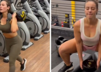 Paolla Oliveira aposta em mensagem de superação ao mostrar rotina de exercícios