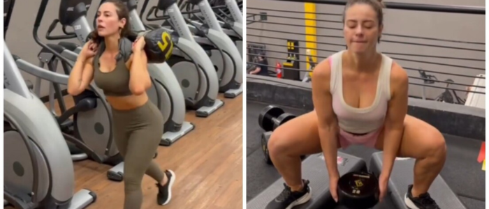 Paolla Oliveira aposta em mensagem de superação ao mostrar rotina de exercícios
