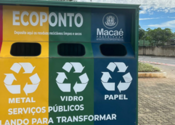A Prefeitura de Macaé inaugura Ecoponto no Lagomar, ampliando a coleta seletiva e incentivando moradores a destinarem corretamente papel, plástico, vidro e metal.