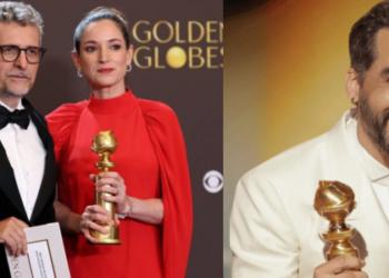 O Agente Secreto vence Globo de Ouro e Kleber Mendonça Filho critica ex-presidente Bolsonaro