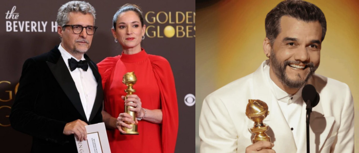 O Agente Secreto vence Globo de Ouro e Kleber Mendonça Filho critica ex-presidente Bolsonaro
