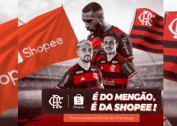 Shopee segue como patrocinadora do Flamengo em 2026