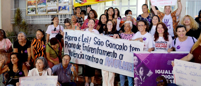 São Gonçalo reforça o combate à violência contra a mulher com ações da Patrulha Maria da Penha, atendimento humanizado, apoio psicológico e programas de autonomia econômica feminina.