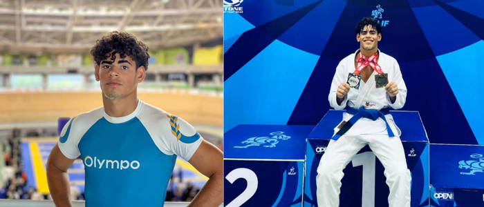 Pedro Duarte, da Nova União Cabo Frio, conquistou medalha internacional no jiu-jitsu ao garantir o 2º lugar na categoria Juvenil, Faixa Azul, Peso Pesado, e 3º lugar no absoluto.