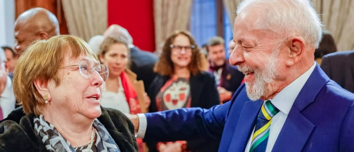 Lula apoia Michelle Bachelet para a Secretaria-Geral da ONU