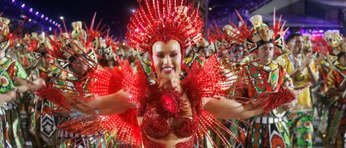Virgínia Fonseca domina a Sapucaí e reforça seu poder como fenômeno de audiência.