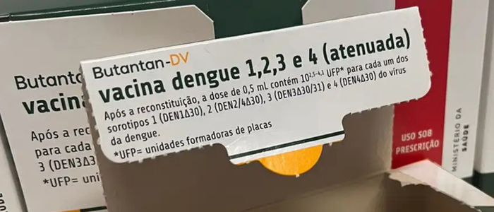 Estado do Rio começa campanha com imunizante de dose única contra quatro tipos de dengue.