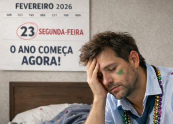 Depois do Carnaval é que o ano começa: a tradição brasileira de “ligar o modo produtividade”.
