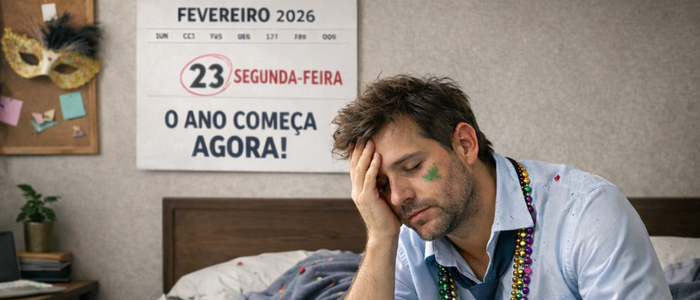 Depois do Carnaval é que o ano começa: a tradição brasileira de “ligar o modo produtividade”.