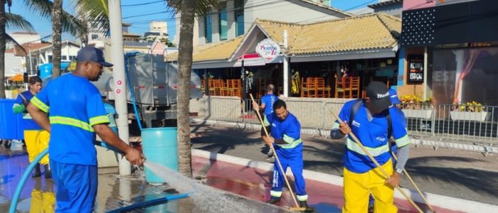 Macaé retirou mais de 150 toneladas de resíduos durante o Carnaval com operação especial.