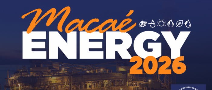 Macaé Energy 2026, de 17 a 19 de março, reunirá empresas, especialistas e investidores para debater inovação, negócios e transição energética. Inscrições abertas!