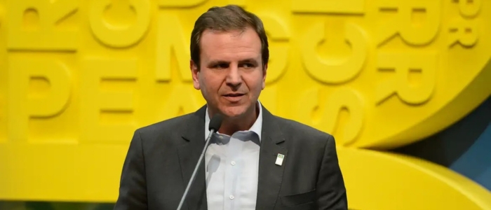 Eduardo Paes confirma que deixará a Prefeitura do Rio em 20 de março para concorrer ao governo do Estado nas eleições de 2026.