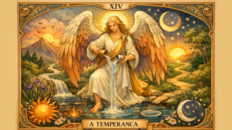 O Hierofante e a lua crescente indicam semana de alinhamento, disciplina e escolhas conscientes