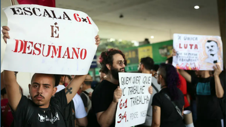 Maioria dos jovens no Brasil defende o fim da jornada 6x1, revela levantamento.