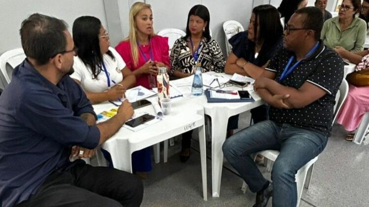 Prefeitura realiza treinamento para gestores da Atenção Primária em saúde.