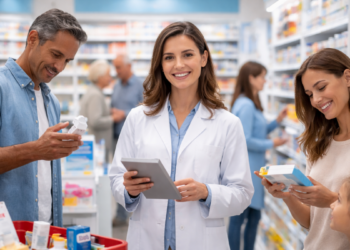 Legislação autoriza farmácias em supermercados com exigências da Anvisa e controle sanitário rigoroso.