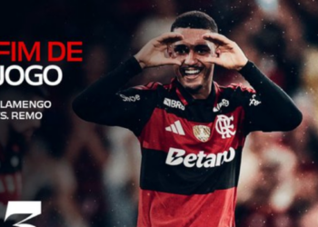 Flamengo vence o Remo por 3 a 0 no Maracanã, alcança 13 pontos e garante posição no G4 da Série A do Campeonato Brasileiro, com quatro vitórias consecutivas.