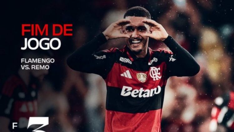 Flamengo vence o Remo por 3 a 0 no Maracanã, alcança 13 pontos e garante posição no G4 da Série A do Campeonato Brasileiro, com quatro vitórias consecutivas.