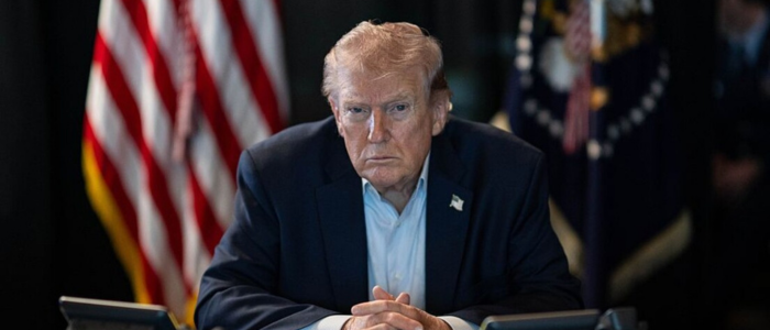 Trump anuncia bloqueio naval no Estreito de Ormuz após impasse com o Irã.