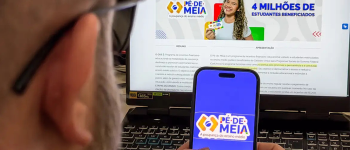 Pé-de-Meia: estudantes nascidos em maio e junho recebem parcelas nesta segunda.